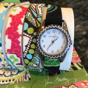 New Vera Bradley Watch and 4 interchangeable bands